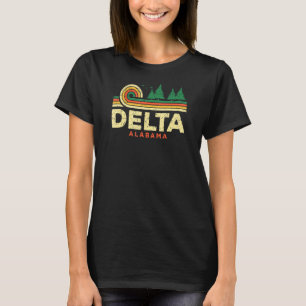 Evergreen Sunset Delta Forest Alabama Woods Nature T-Shirt