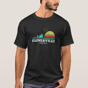 Evergreen Sunset Gainesville Forest Texas Woods Ca T-Shirt