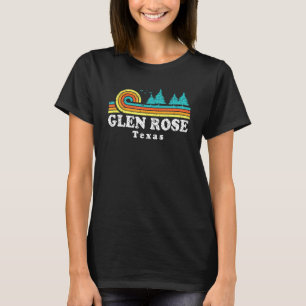 Evergreen Sunset Glen Rose Forest Texas Woods Natu T-Shirt