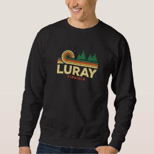 Evergreen Sunset Luray Forest Virginia Woods Natur Sweatshirt