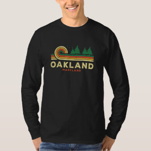 Evergreen Sunset Oakland Forest Maryland Woods Nat T-Shirt