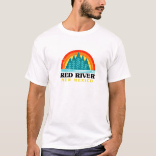 Evergreen Sunset Red River Forest New Mexico Woods T-Shirt