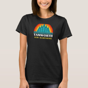 Evergreen Sunset Tamworth Forest New Hampshire Woo T-Shirt
