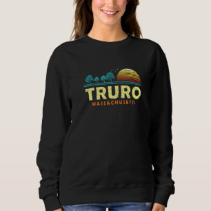 Evergreen Sunset Truro Forest Massachusetts Woods Sweatshirt