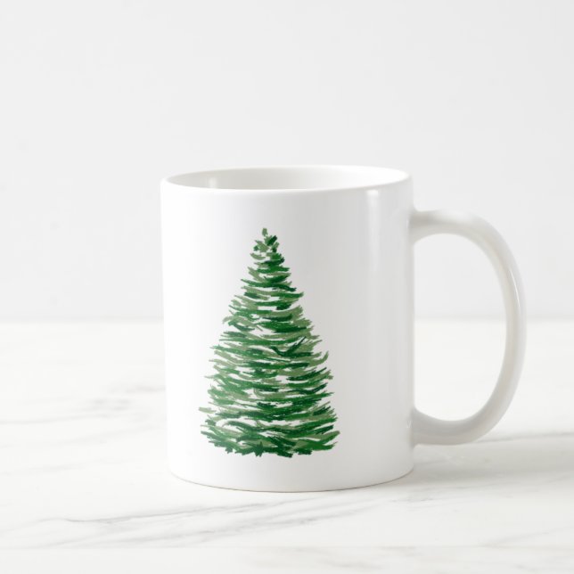Evergreen Tree Coffee Mug (Right)
