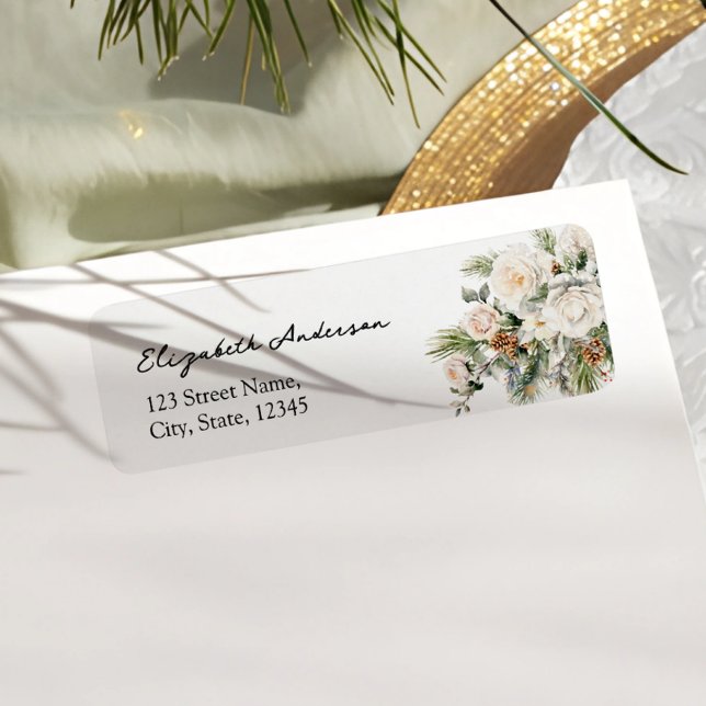 Evergreen Winter Floral Bridal Shower Return (Creator Uploaded)