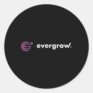 Evergrow Coin Classic Round Sticker