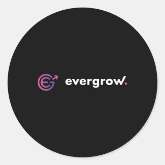 Evergrow Coin Classic Round Sticker