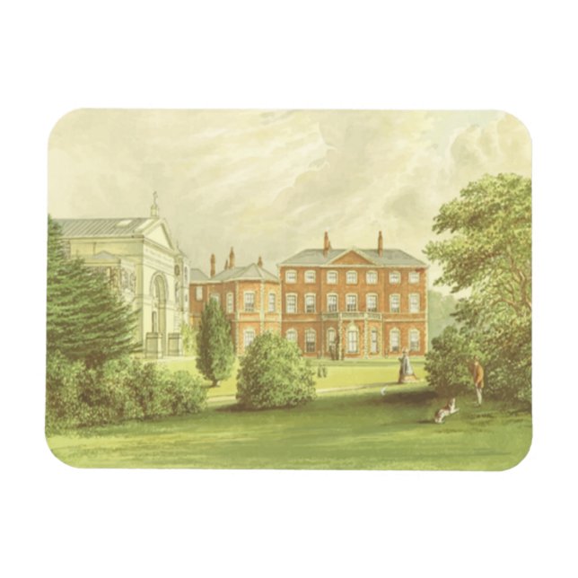 Everingham Park drawing Magnet (Horizontal)