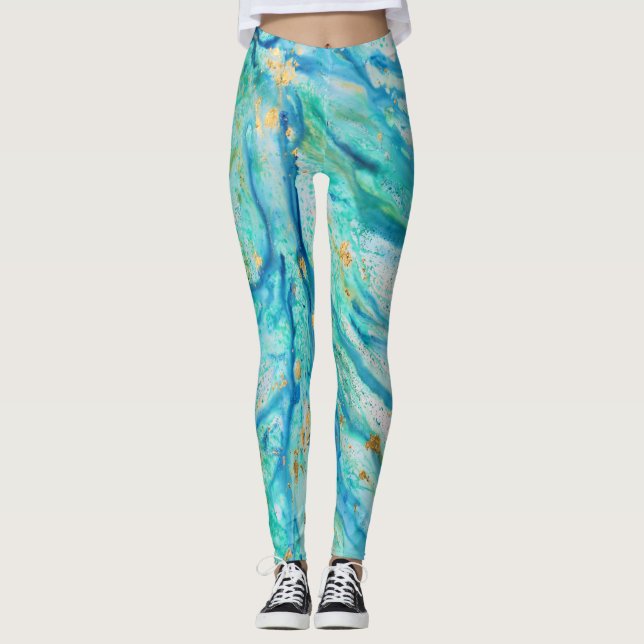 Everlast, Everlast, Everlast -Art Yoga Pants (Front)