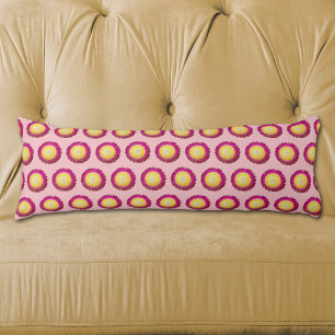 Everlasting Flower Seamless Pattern on Body Pillow