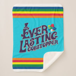 Everlasting Gobstopper Graphic Sherpa Blanket