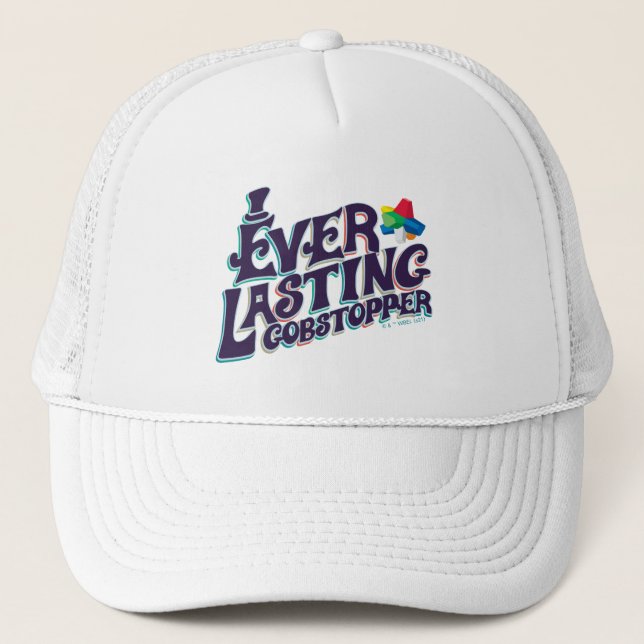 Everlasting Gobstopper Graphic Trucker Hat (Front)