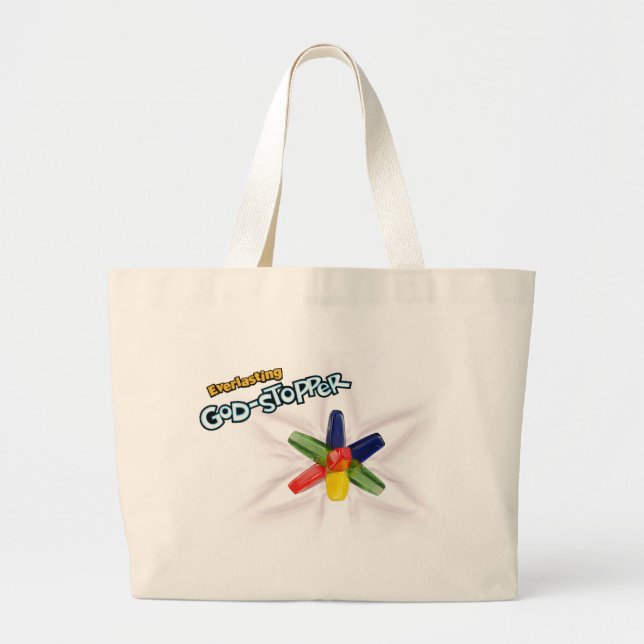 Everlasting God-stopper Large Tote Bag (Front)