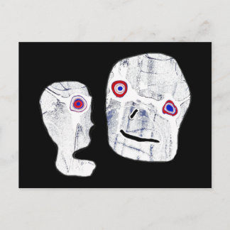 Everlasting Halloween x Stone Zombie Aliens Postcard