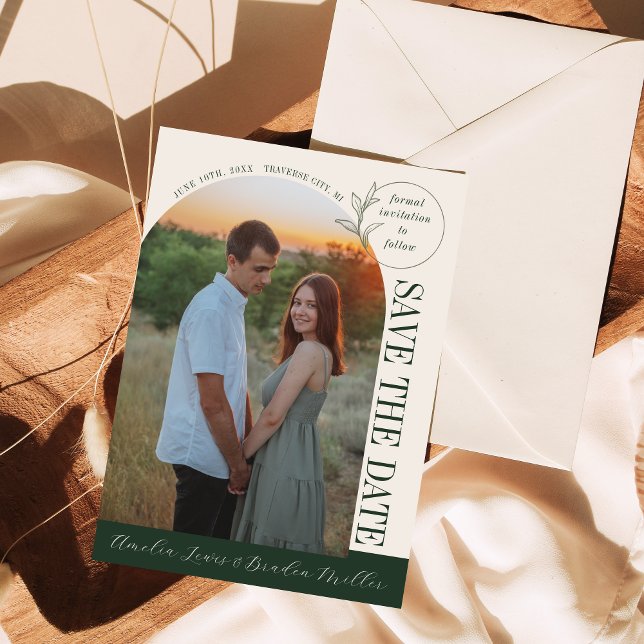 Everlasting Love | Deep Green Arch | Save The Date (Creator Uploaded)