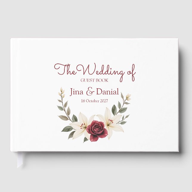 Everlasting Love Guest Book (Front)