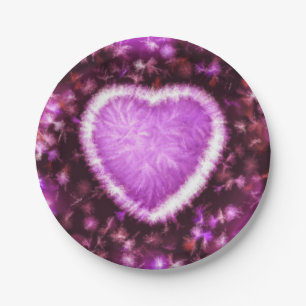 Everlasting Love Paper Plate