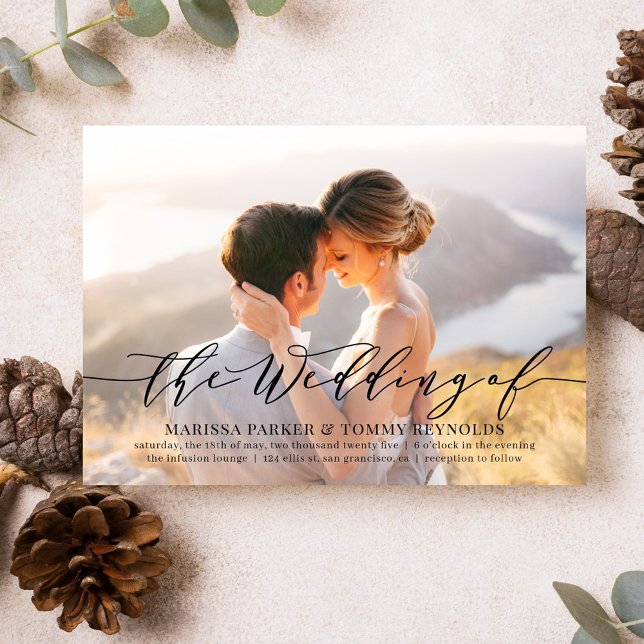 Everlasting Love Photo Wedding Invitation EVL (Creator Uploaded)