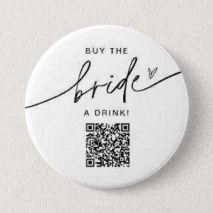 EVERLEIGH Buy The Bride A Drink Bachelorette 7.5 Cm Round Badge