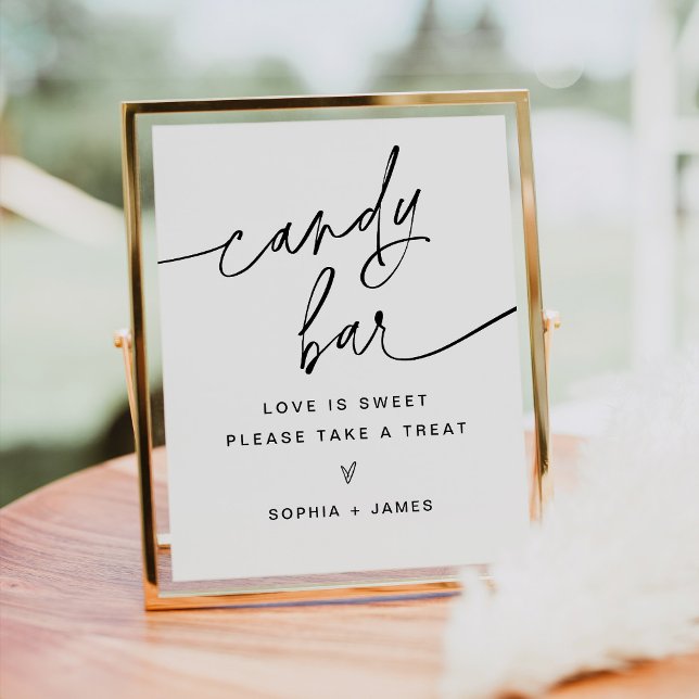 EVERLEIGH Candy Bar Wedding Sign (Creator Uploaded)