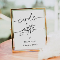 EVERLEIGH Cards and Gifts Wedding Sign