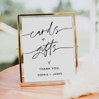 EVERLEIGH Cards and Gifts Wedding Sign