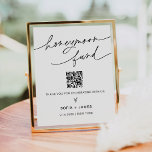 EVERLEIGH Honeymoon Fund Wedding Sign<br><div class="desc">Everleigh Collection - a stunning and minimalist collection that features a modern calligraphy font that is both chic and stylish. This collection offers a timeless and elegant design that is perfect for any event, from weddings to baby showers and everything in between. Embrace the elegance and sophistication of the Everleigh...</div>