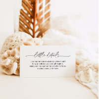 EVERLEIGH Minimal Enclosure Card - Little Details 