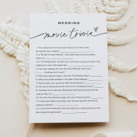 EVERLEIGH Movie Trivia Bridal Shower Game