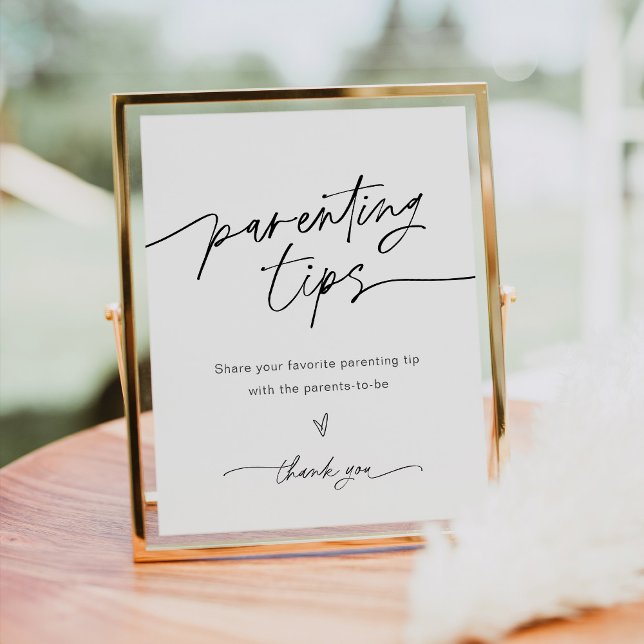 EVERLEIGH Parenting Tips Sign (Creator Uploaded)