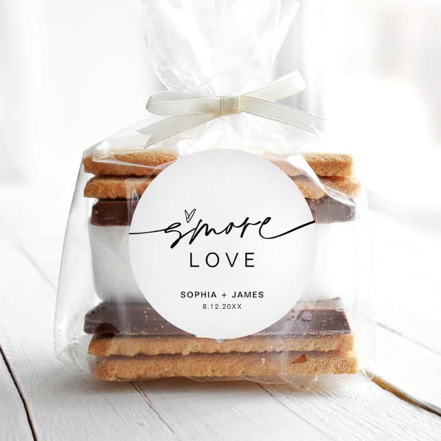 EVERLEIGH S'more Love Favour 1.5" Small Sticker (Creator Uploaded)