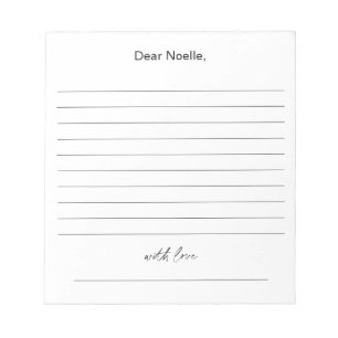 EVERLEIGH Time Capsule Baby Shower Notepad