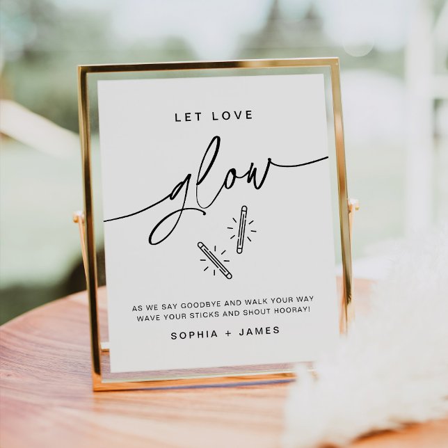 EVERLEIGH Wedding Glow Stick Sign (Creator Uploaded)