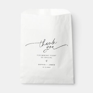 EVERLEIGH Wedding Thank You Favour Bags