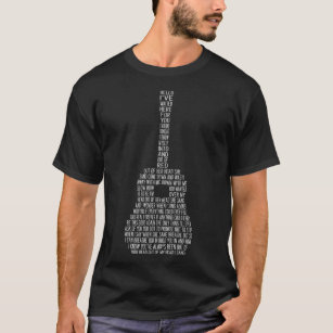 Everlong Song Lyric on Guitar by Foo Fighters Esse T-Shirt