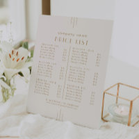 EVERLY Cream and Gold Business Services Price List