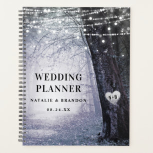Evermore   Enchanted Forest Purple Wedding Plans Planner