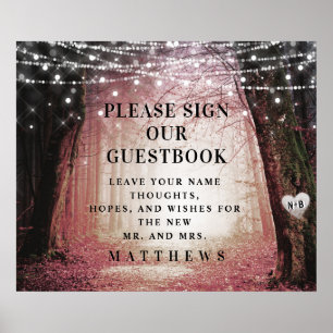 Evermore Enchanted Forest Sign our Guestbook