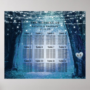 Evermore   Enchanted Forest Table Seating Chart