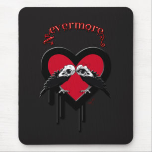 Evermore (Red) Mouse Mat