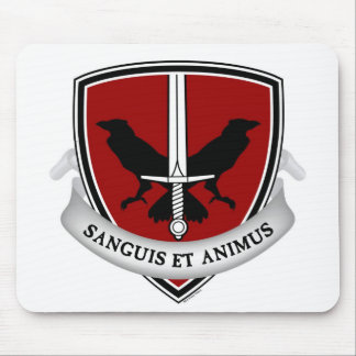 Evernight Academy mousepad -- school crest