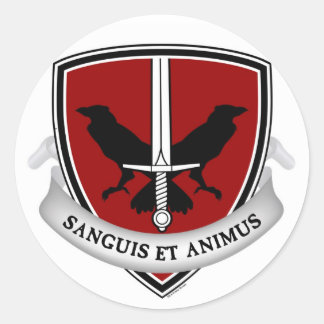 Evernight school crest stickers