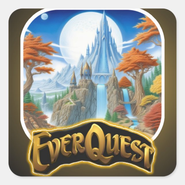 Everquest Square Sticker (Front)