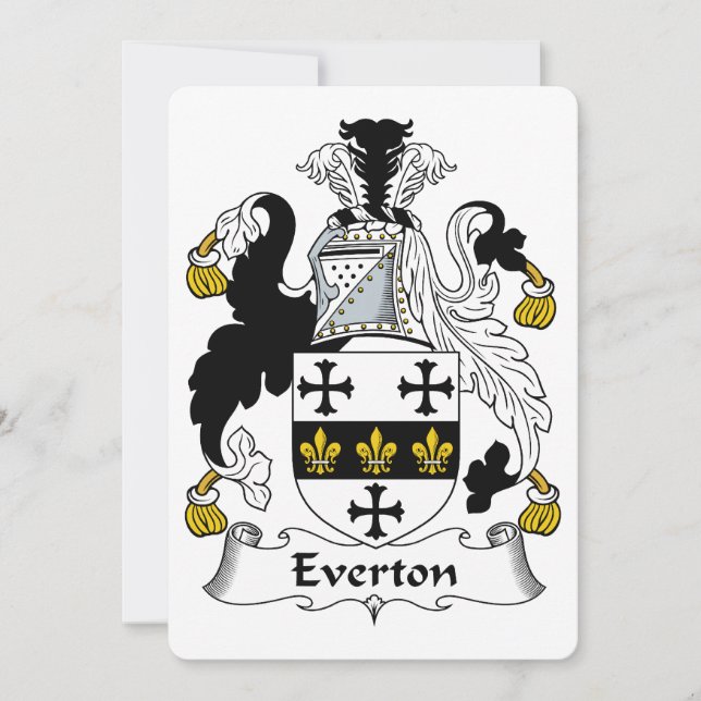 Everton Family Crest (Front)
