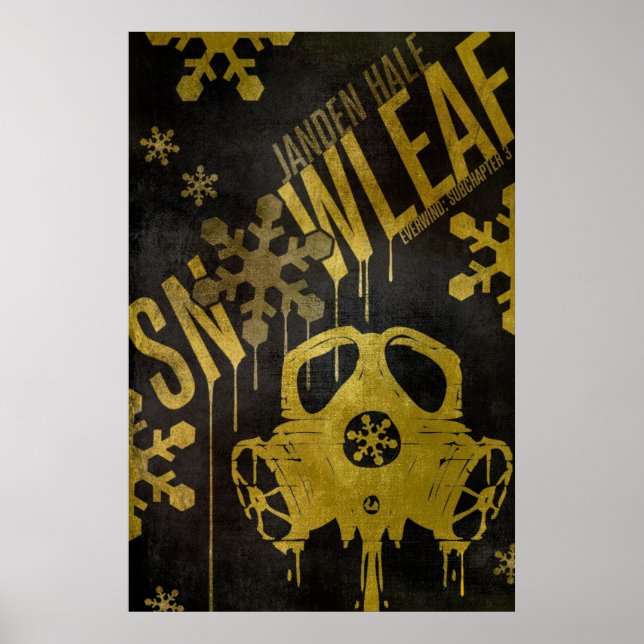 Everwind Snowleaf book cover poster (Front)