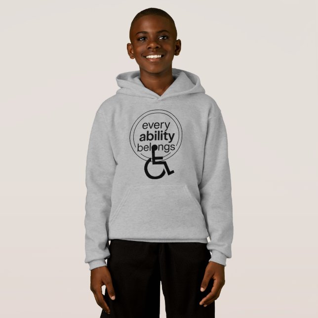 Every Ability Belongs | Inclusive Minimalist  (Front Full)