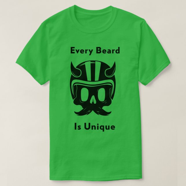 Every beard is unique Classic TShirt (Design Front)