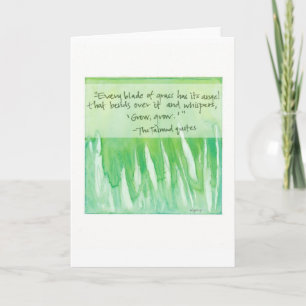 every blade of grass card