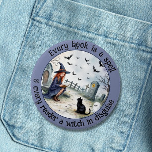 Every Book is a Spell 7.5 Cm Round Badge